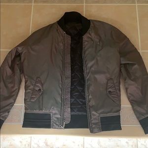 John Elliott Iridescent Nylon Bogota Bomber